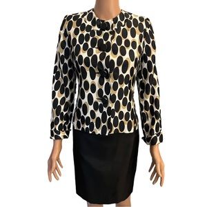 Le Suit skirt and jacket.